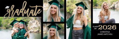 Celebrate Graduate Script 2026 Banners