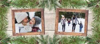 Rustic Charm Frames Can Cooler