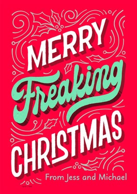 Merry Freaking Christmas Photo Card, 5x7
