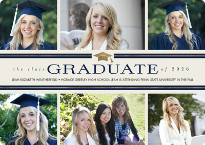 Graduate Formal 2026 Photo Card, 5x7
