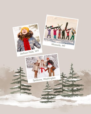 Winter Wonderland Floating Frame, 11x14