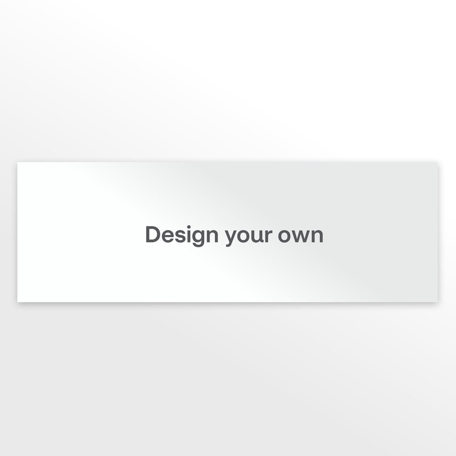 Design Your Own Vinyl Banners, 24x96, Landscape