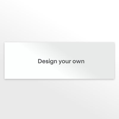 Design Your Own Banners