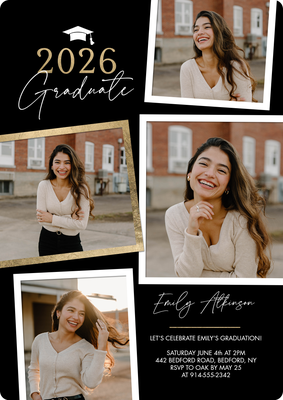 2026 Graduate Memories Photo Card, 5x7