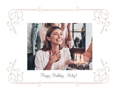 Nostalgic Birthday Layflat Photo Book