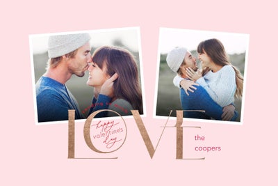 Gilded Love Magnets