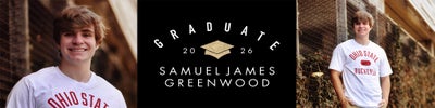 Celebrate Graduate Cap 2026 Banners