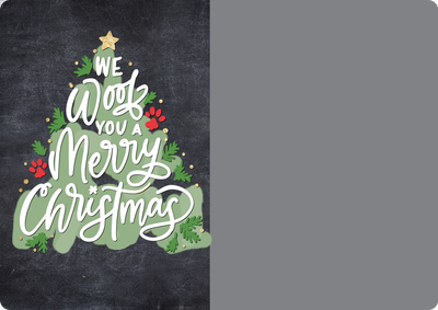 Christmas Woof You a Merry Photo Card, 5x7