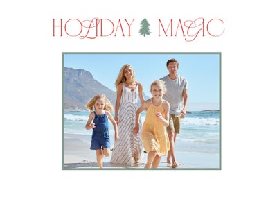 Holiday Magic Double Sided Photo Book, 8.5x11