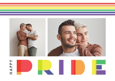 Bold Pride Folded Card, 5x7