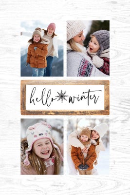 Winter Whispers Magnets