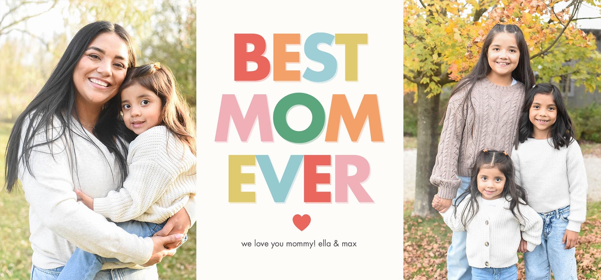 Photo Mug 15oz Modern Mom Best Ever Customizable in White