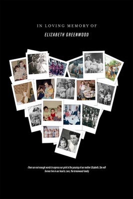 Portrait Memorial Heart Poster Prints