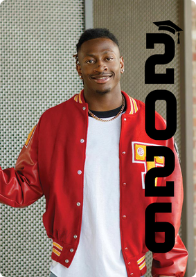 Stacked Year Grad Photo Card, 5x7