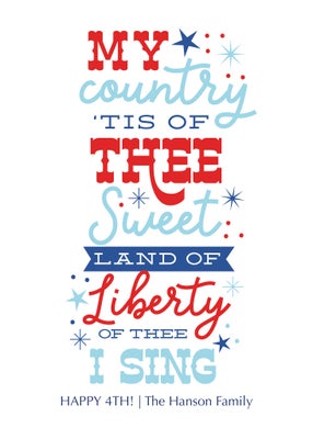 Sweetly and of Liberty Magnets