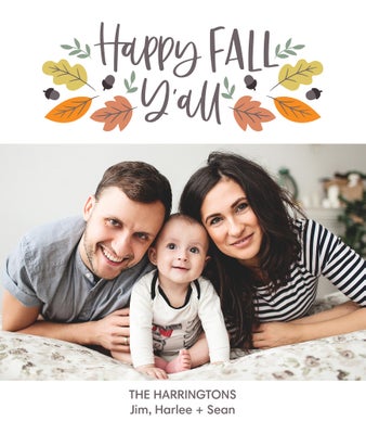 Folksy Fall Photo Puzzle, 11x13
