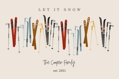 Let it Snow Poster Prints