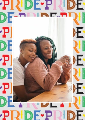 Picture Perfect Pride Folded Card, 5x7