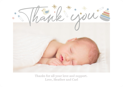 Baby Shower Photo Card, 5x7