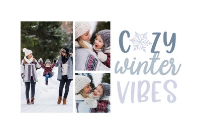 Winter Vibes Magnets