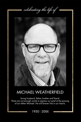 Portrait Memorial Loving Poster Prints