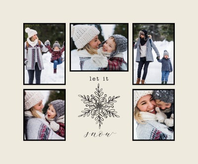 Snowflake Wonder Floating Frame, 11x14