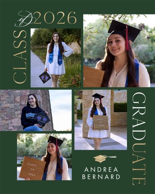 Portrait Grad 2026 Gallery Poster Prints