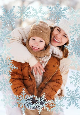 Snow Kissed Keepsake Hanging Canvas, 11x14